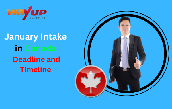January Intake in Canada Deadline and Timeline